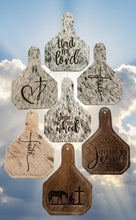 Load image into Gallery viewer, FAITH BRANDED EAR TAG CHARMS