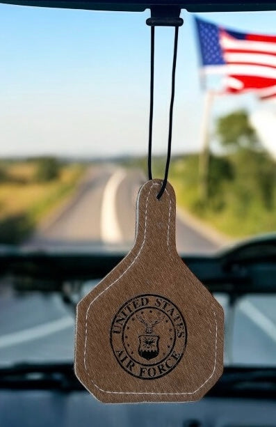 ARMED FORCES BRANDED EAR TAG CHARMS