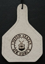 Load image into Gallery viewer, ARMED FORCES BRANDED EAR TAG CHARMS