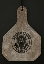 Load image into Gallery viewer, ARMED FORCES BRANDED EAR TAG CHARMS