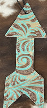 Load image into Gallery viewer, TURQUOISE TOOLED CHARMS