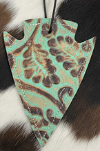 Load image into Gallery viewer, TURQUOISE TOOLED CHARMS