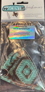 ARROWHEAD SHAPES reSCENTit CAR CHARMS