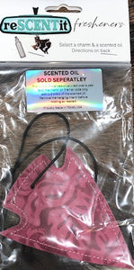 ARROWHEAD SHAPES reSCENTit CAR CHARMS