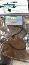 Load image into Gallery viewer, ARROWHEAD SHAPES reSCENTit CAR CHARMS