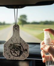 Load image into Gallery viewer, HUNTING &amp; FISHING BRANDED EAR TAG CHARMS