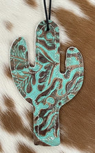 Load image into Gallery viewer, TURQUOISE TOOLED CHARMS