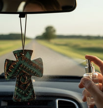 Load image into Gallery viewer, CROSS SHAPES reSCENTit CAR CHARMS
