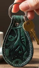 Load image into Gallery viewer, 000-LIST OF LEATHER/HIDE KEY FOBS