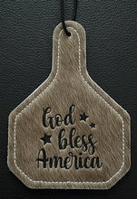 Load image into Gallery viewer, AMERICA BRANDED EAR TAG CHARMS
