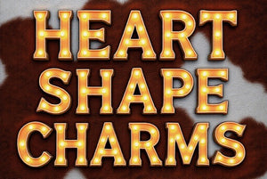 HEART SHAPES reSCENTit CAR CHARMS