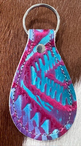 000-LIST OF LEATHER/HIDE KEY FOBS