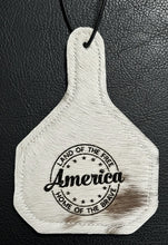 Load image into Gallery viewer, AMERICA BRANDED EAR TAG CHARMS