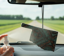 Load image into Gallery viewer, OKLAHOMA SHAPES reSCENTit CAR CHARMS