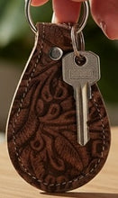 Load image into Gallery viewer, 000-LIST OF LEATHER/HIDE KEY FOBS