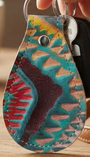 Load image into Gallery viewer, 000-LIST OF LEATHER/HIDE KEY FOBS