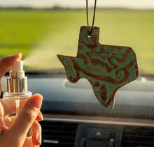 Load image into Gallery viewer, TURQUOISE TOOLED CHARMS